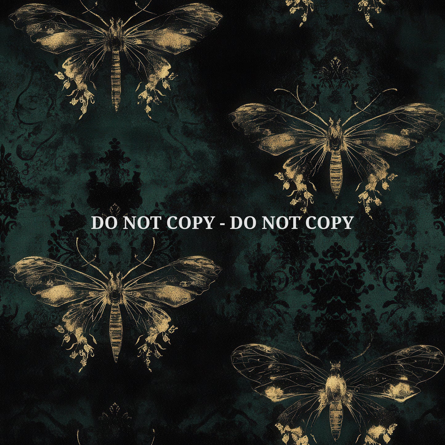 GRUNGE EMERLAND BUTTERFLIES - MULTIPLE VARIATIONS