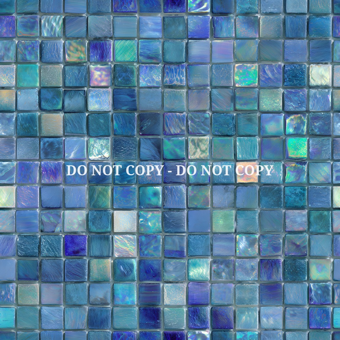 IRIDESCENT MOSAIC TILES - MULTIPLE VARIATIONS