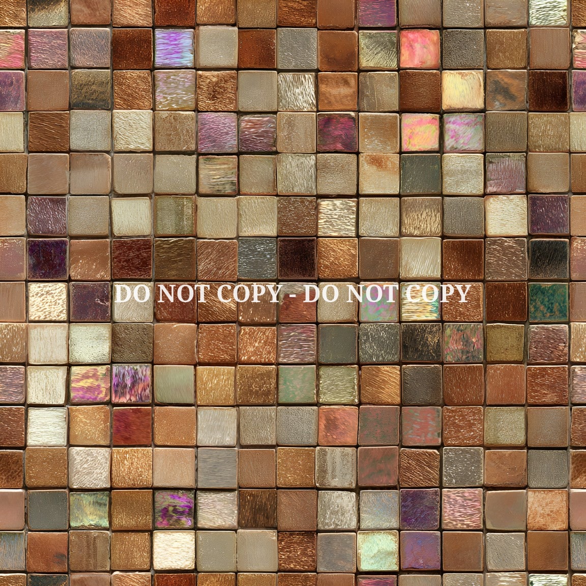 IRIDESCENT MOSAIC TILES - MULTIPLE VARIATIONS