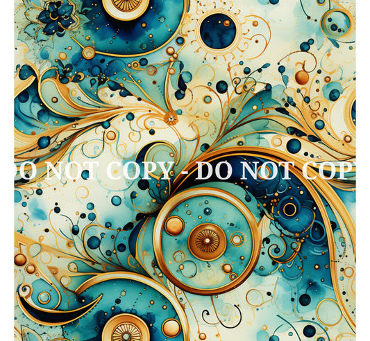 STEAMPUNK PAISLEY - MULTIPLE VARIATIONS