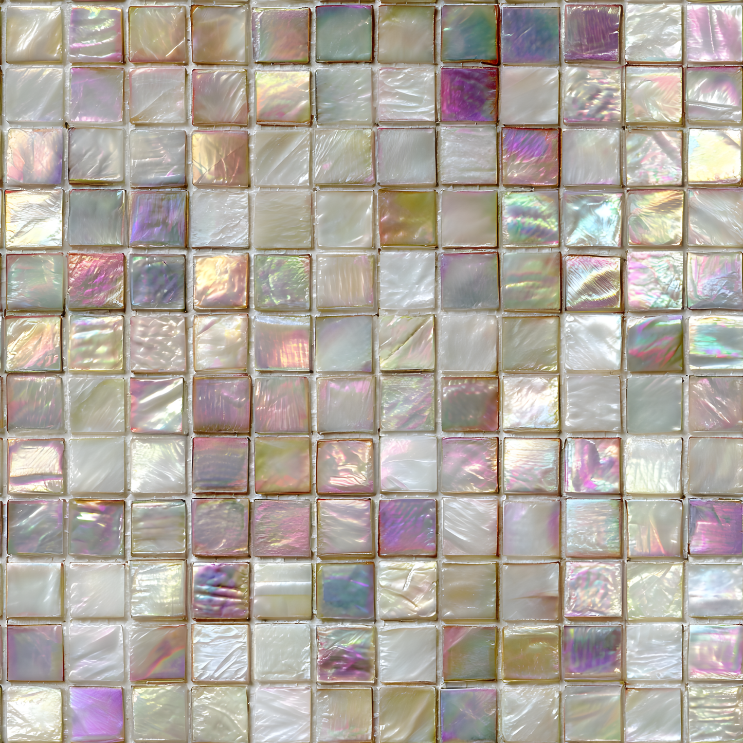 IRIDESCENT MOSAIC TILES - MULTIPLE VARIATIONS