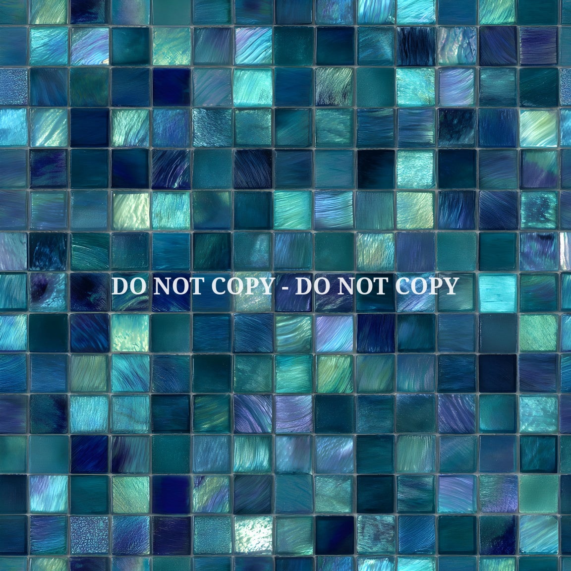 IRIDESCENT MOSAIC TILES - MULTIPLE VARIATIONS