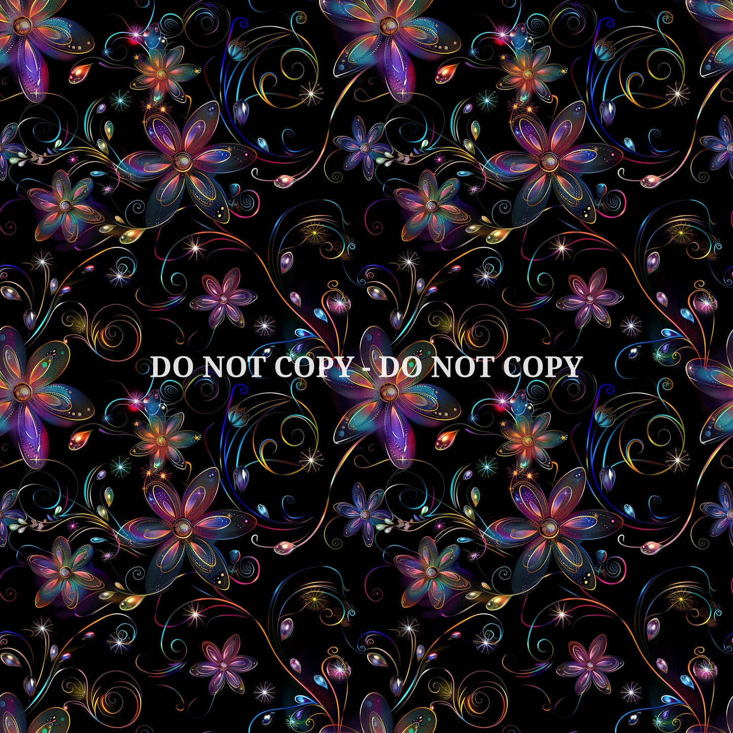 IRIDESCENT FLOWERS VINYL - MULTIPLE VARIATIONS