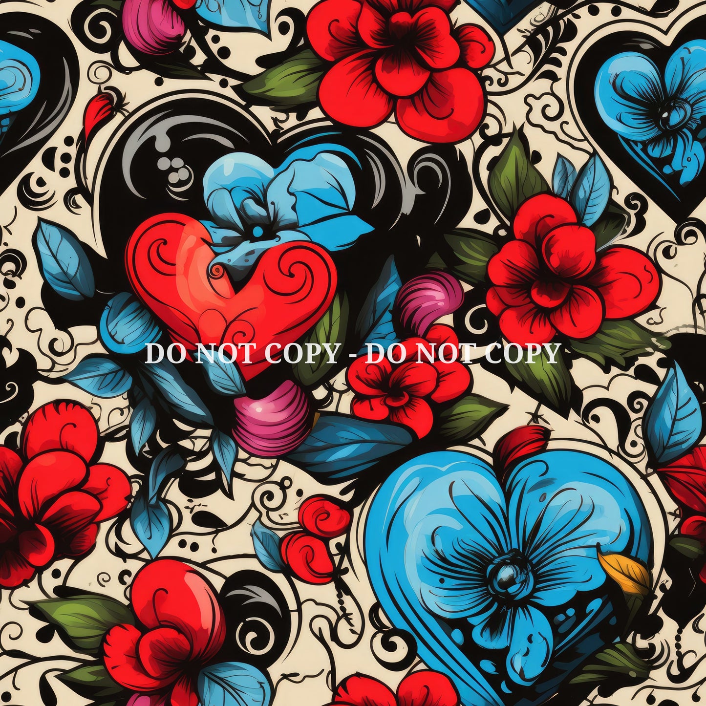 TATTOO HEARTS VINYL - MULTIPLE VARIATIONS