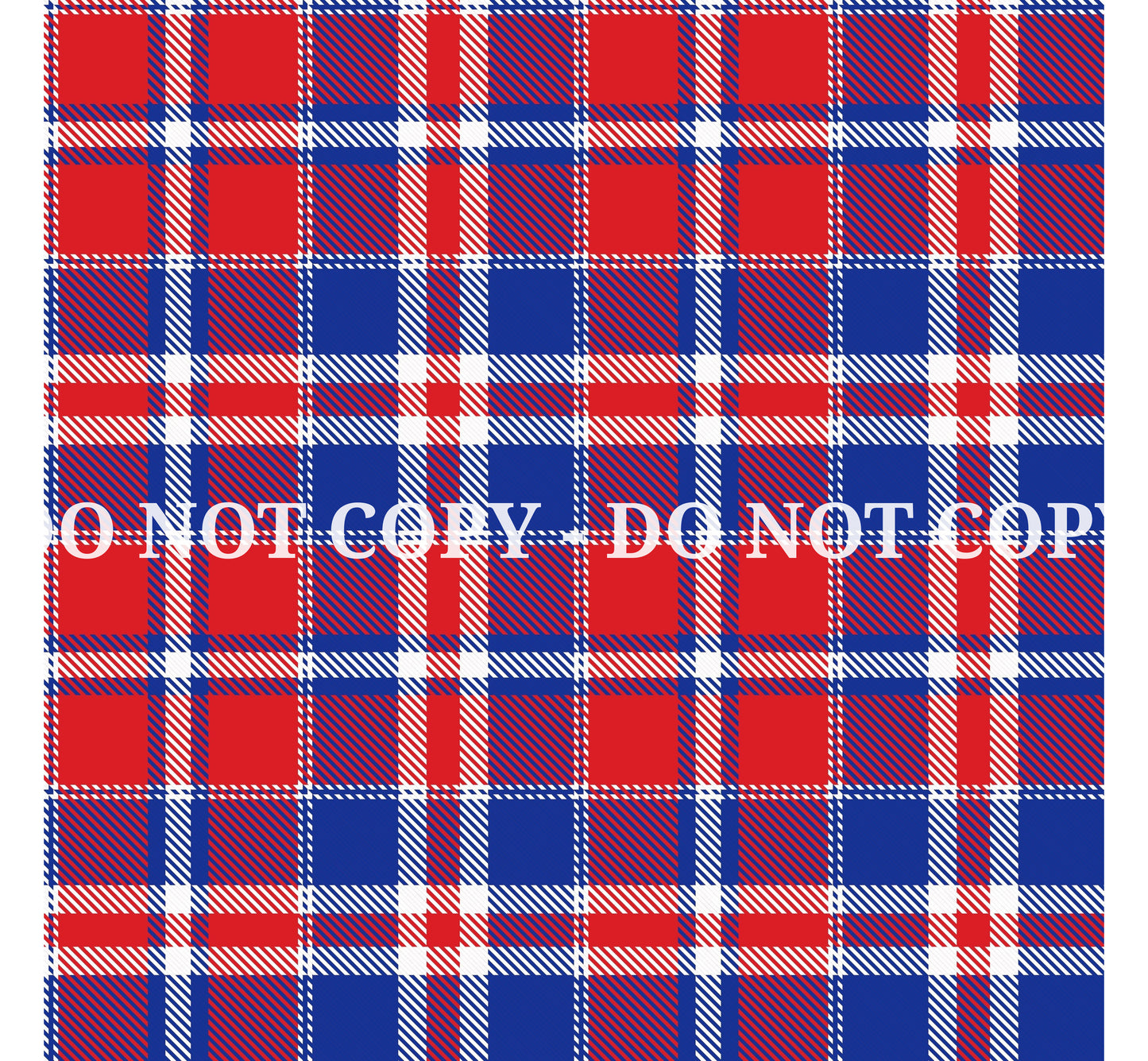 PATRIOTIC PLAID PATTERN VINYL - MULTIPLE VARIATIONS