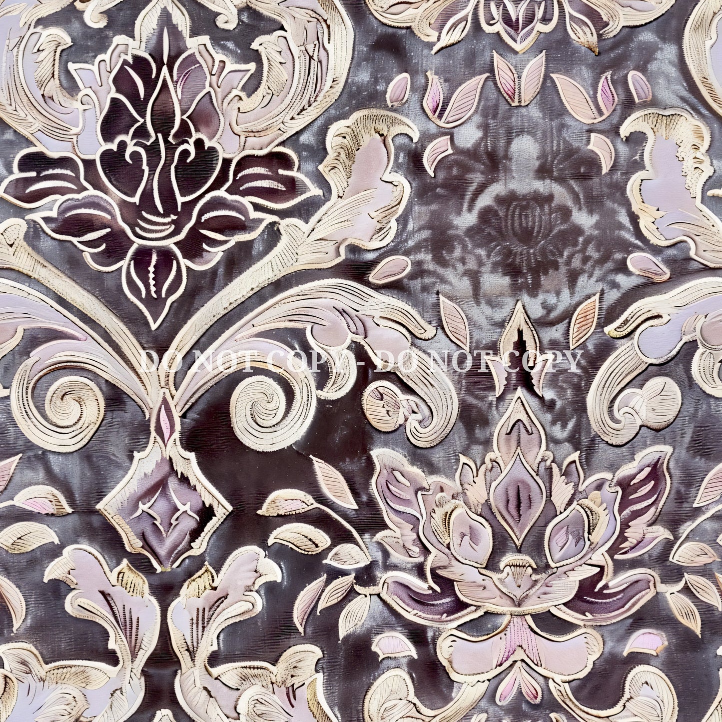 PASTEL VELVET DAMASK - MULTIPLE VARIATIONS