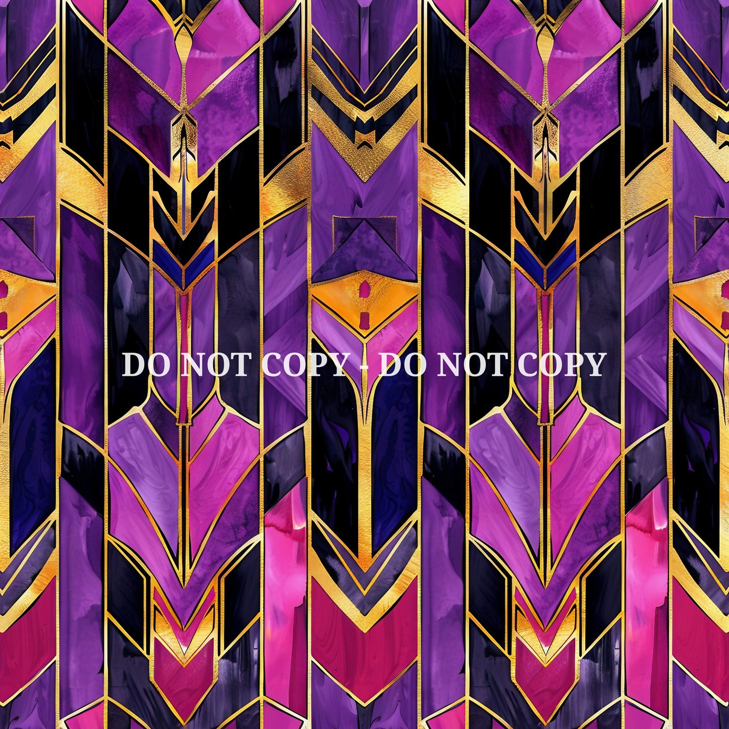 VIOLET ART DECO VINYL - MULTIPLE VARIATIONS
