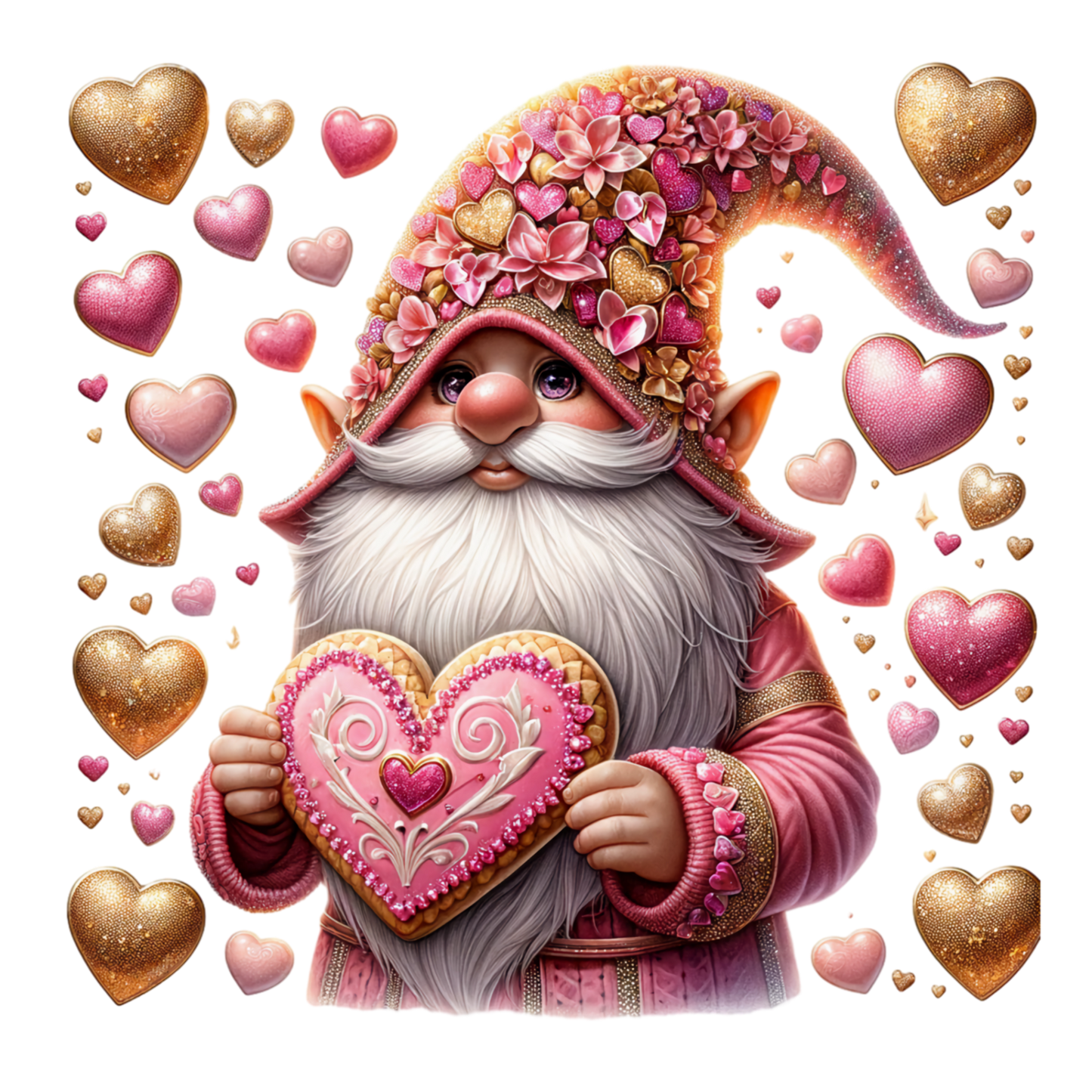 VALENTINE GNOMES - Decals