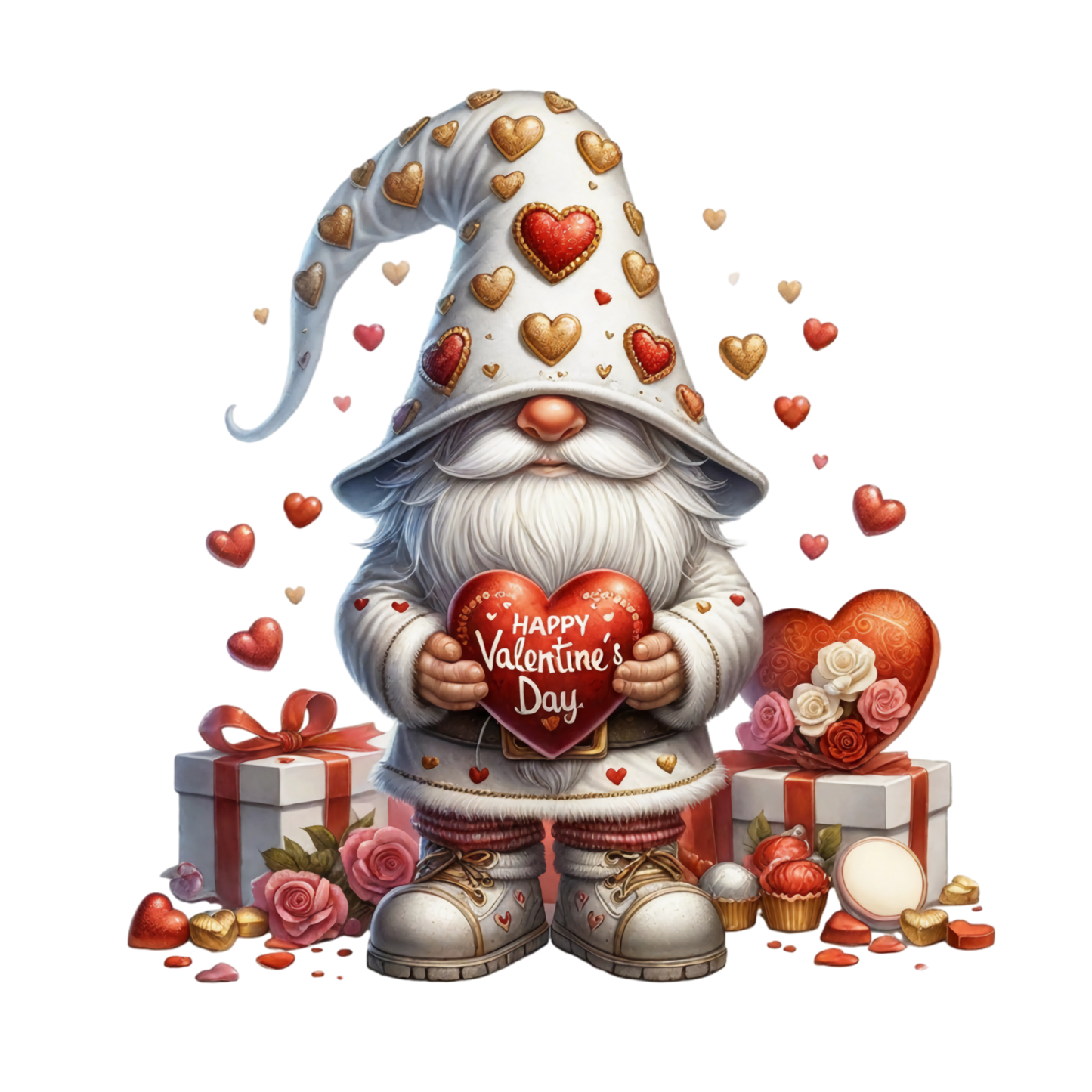 VALENTINE GNOMES - Decals