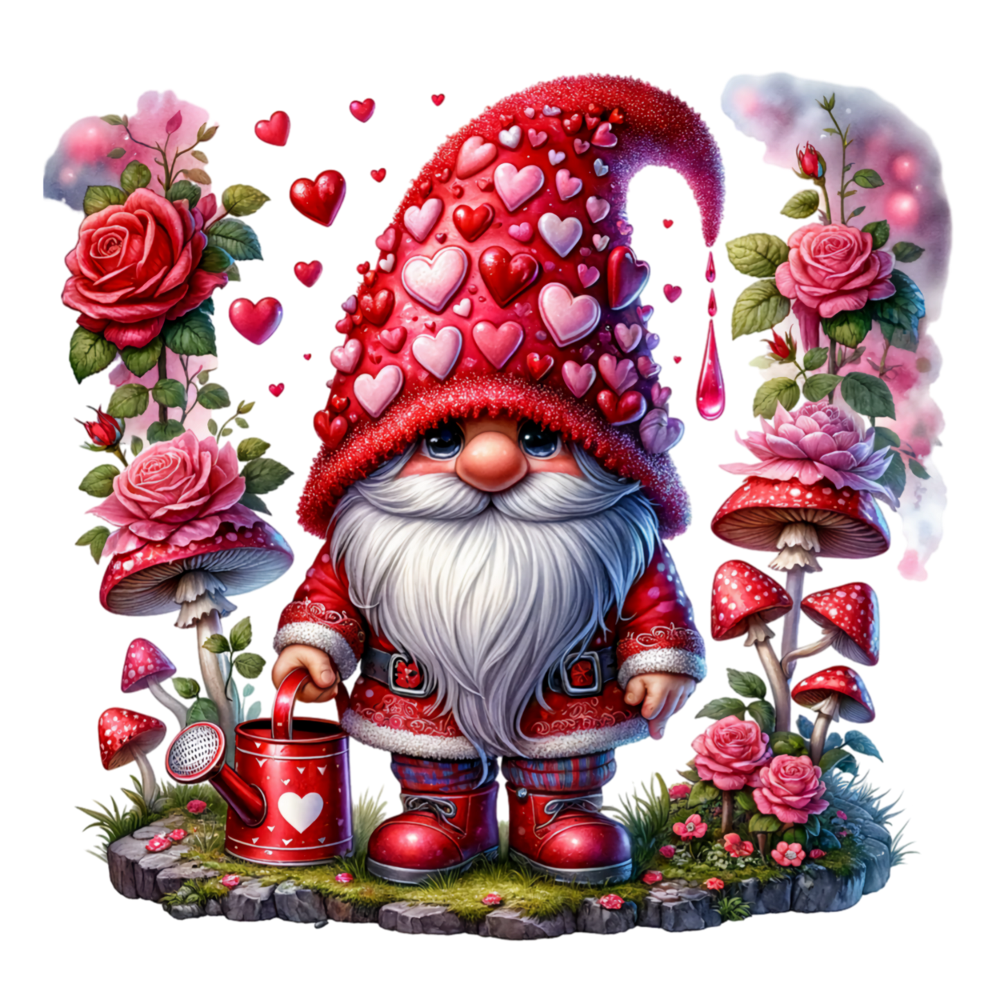 VALENTINE GNOMES - Decals