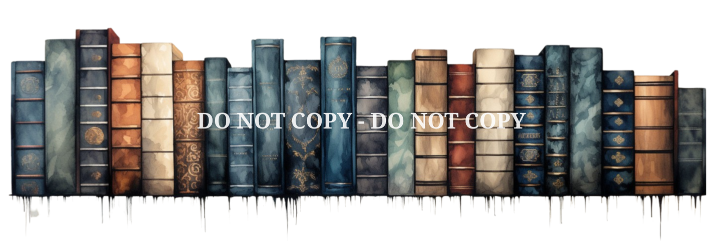 BOOK BORDERS - Decals