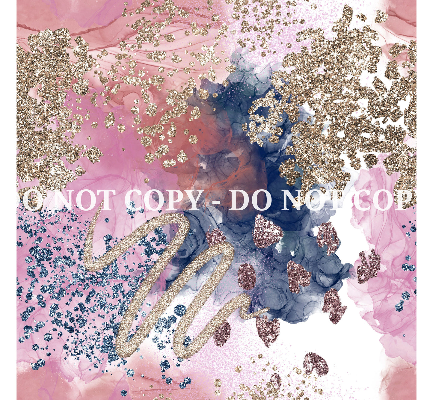 PINK AND NAVY SPARKLE PATTERN VINYL - MULTIPLE VARIATIONS
