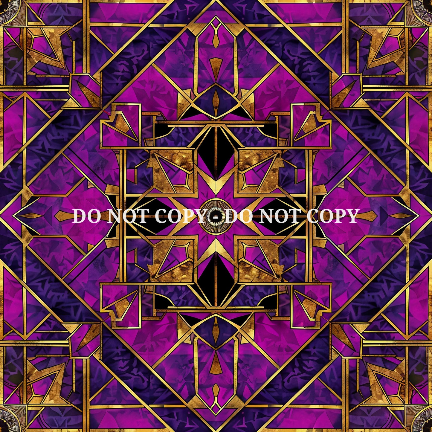 VIOLET ART DECO VINYL - MULTIPLE VARIATIONS