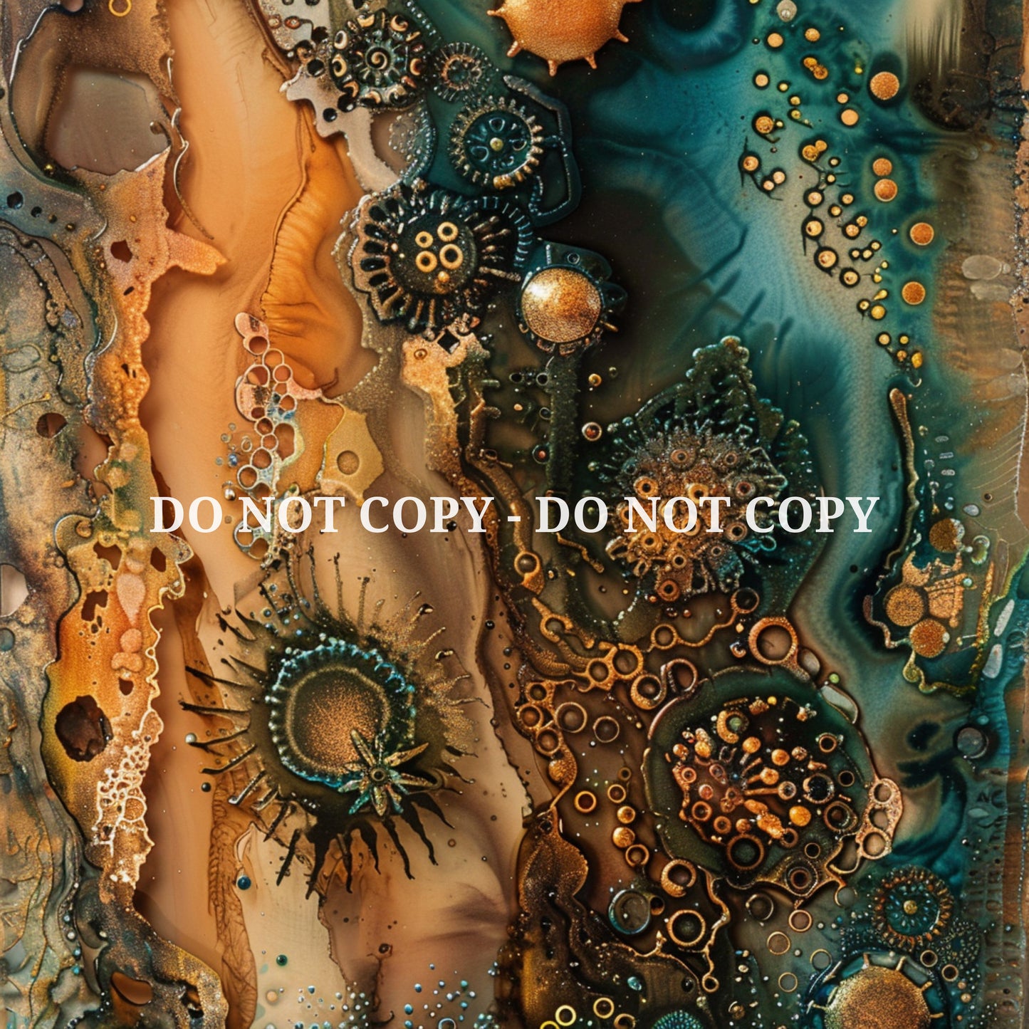 STEAMPUNK ALCOHOL INK - MULTIPLE VARIATIONS