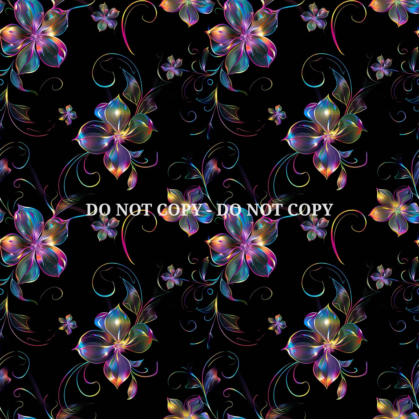 IRIDESCENT FLOWERS VINYL - MULTIPLE VARIATIONS