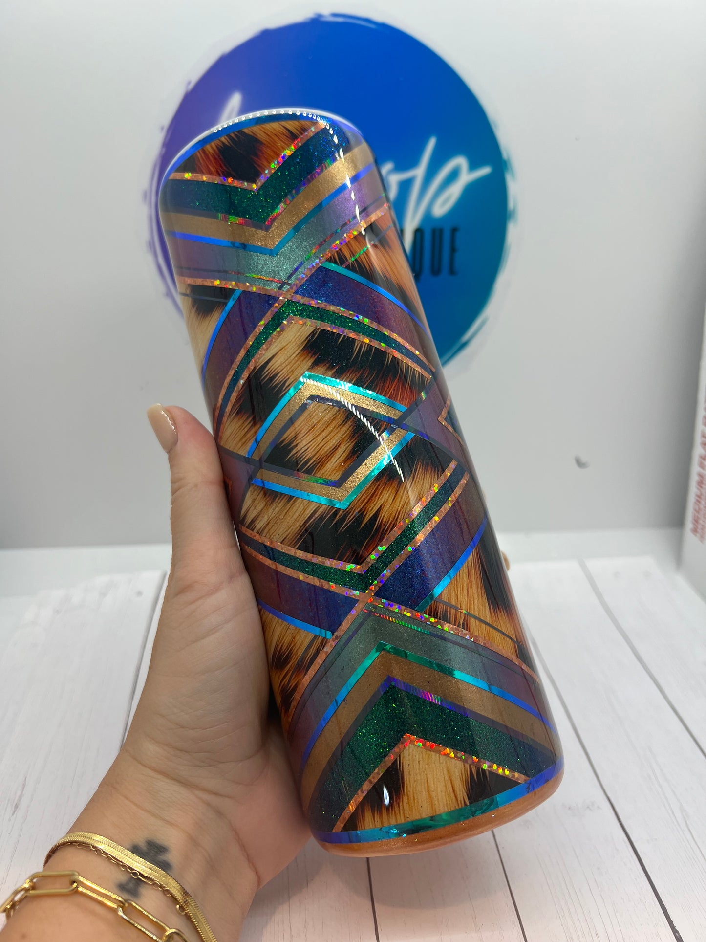 Leopard Template Tumbler