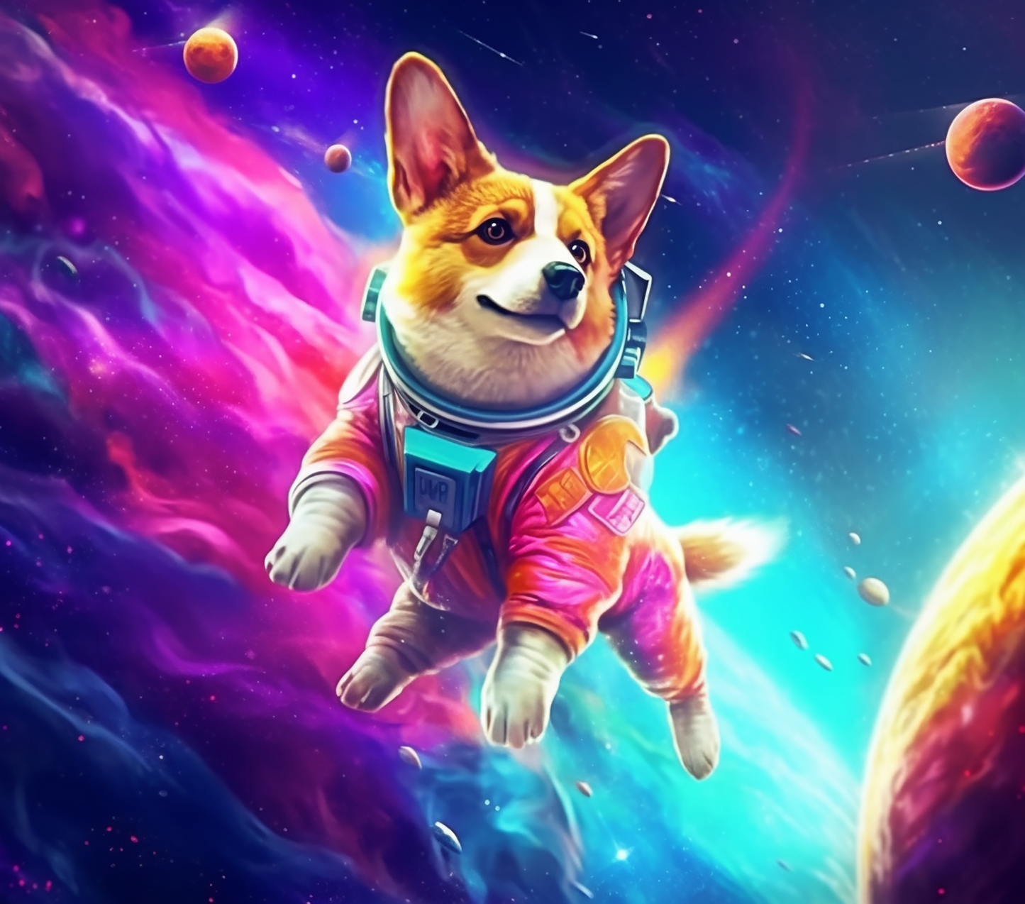 3D CORGI SPACE