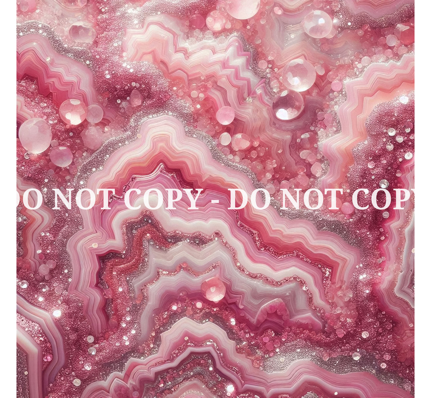 JEWELED PINK AGATE PATTERN VINYL - MULTIPLE VARIATIONS