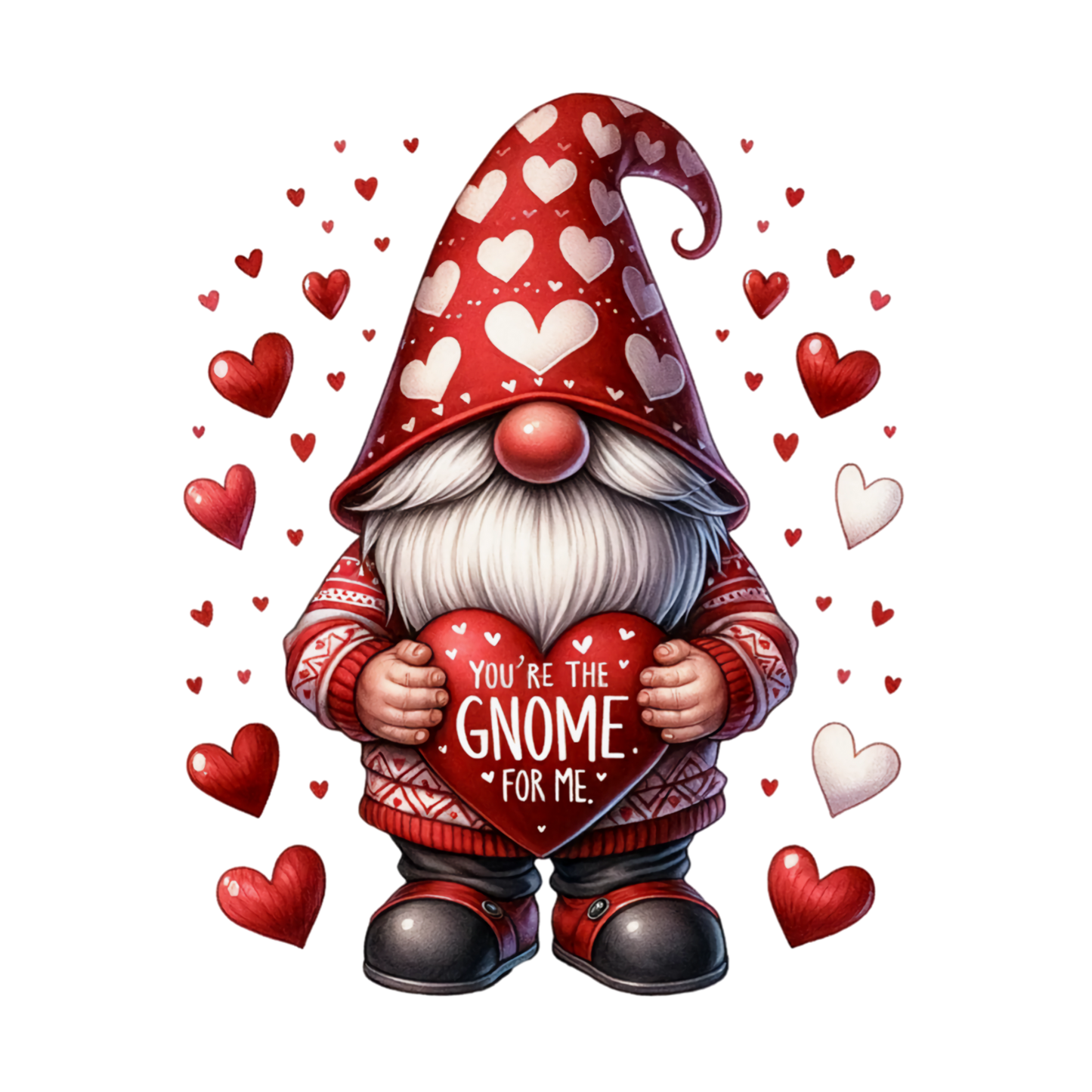 VALENTINE GNOMES - Decals