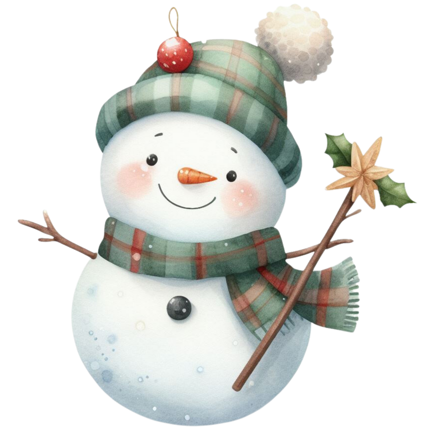 CUTE SNOWMEN - Decals