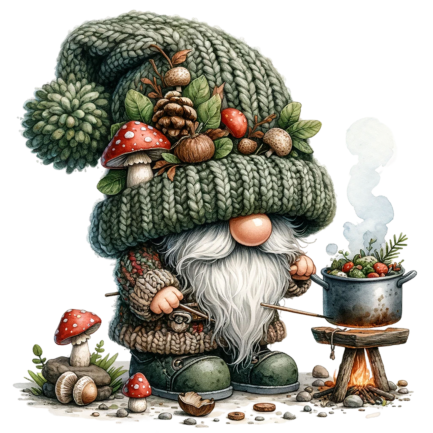 MUSHROOM GNOMES - Decals