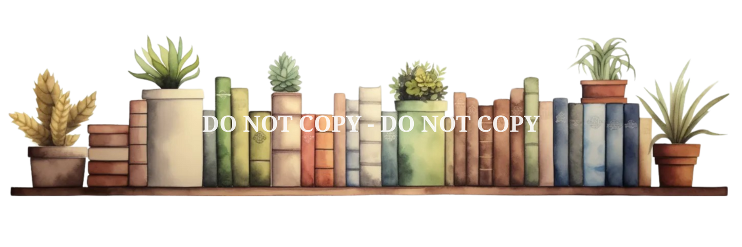 BOOK BORDERS - Decals