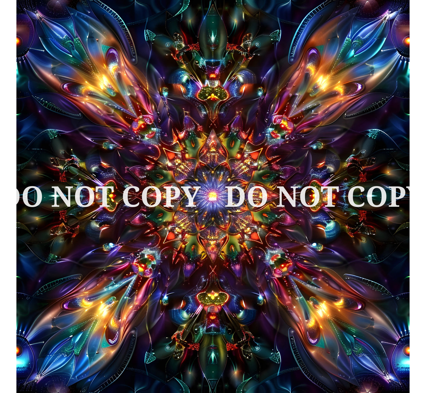 LUXE KALEIDOSCOPE PATTERN VINYL - MULTIPLE VARIATIONS