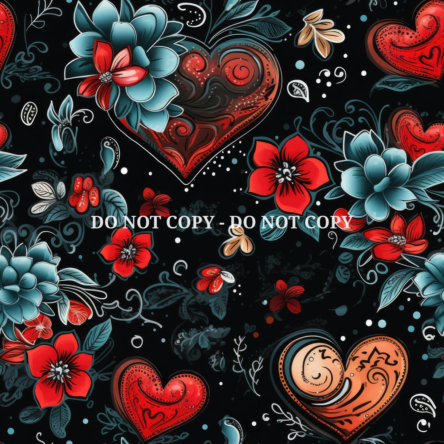 TATTOO HEARTS VINYL - MULTIPLE VARIATIONS