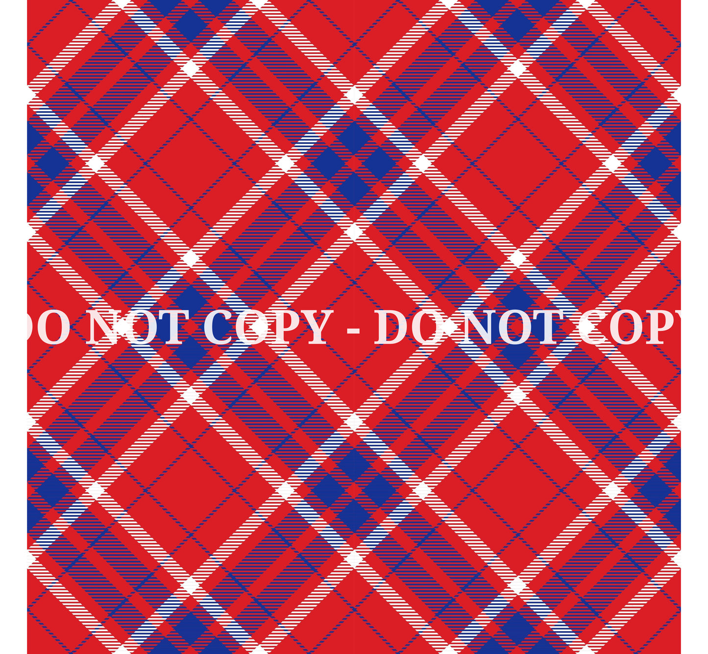 PATRIOTIC PLAID PATTERN VINYL - MULTIPLE VARIATIONS
