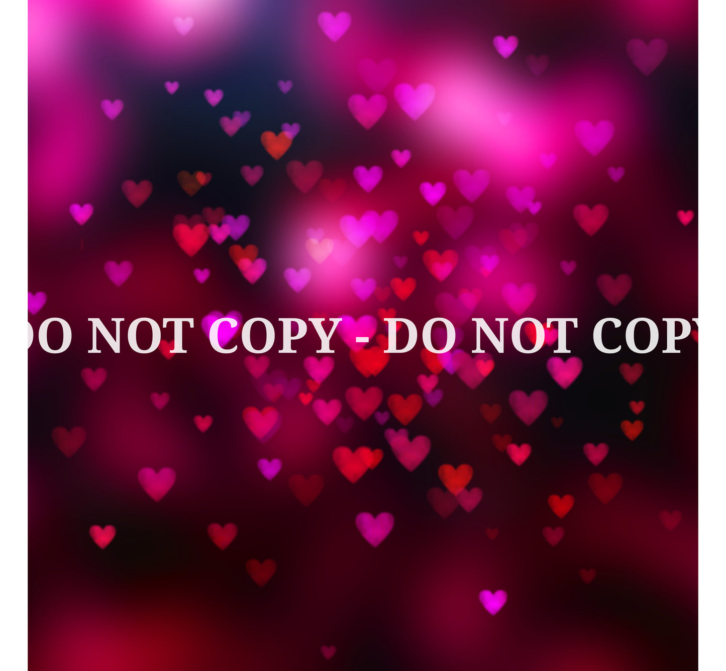 BOKEH VALENTINE VINYL - MULTIPLE VARIATIONS
