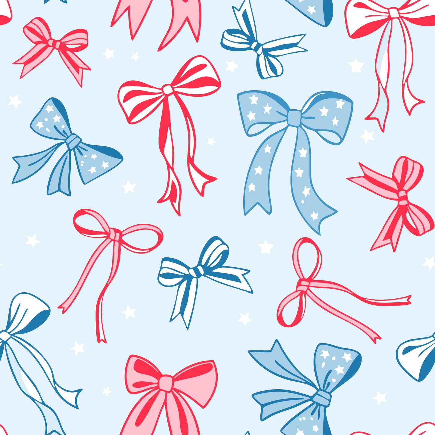 4TH OF JULY COQUETTE - PATTERN VINYL