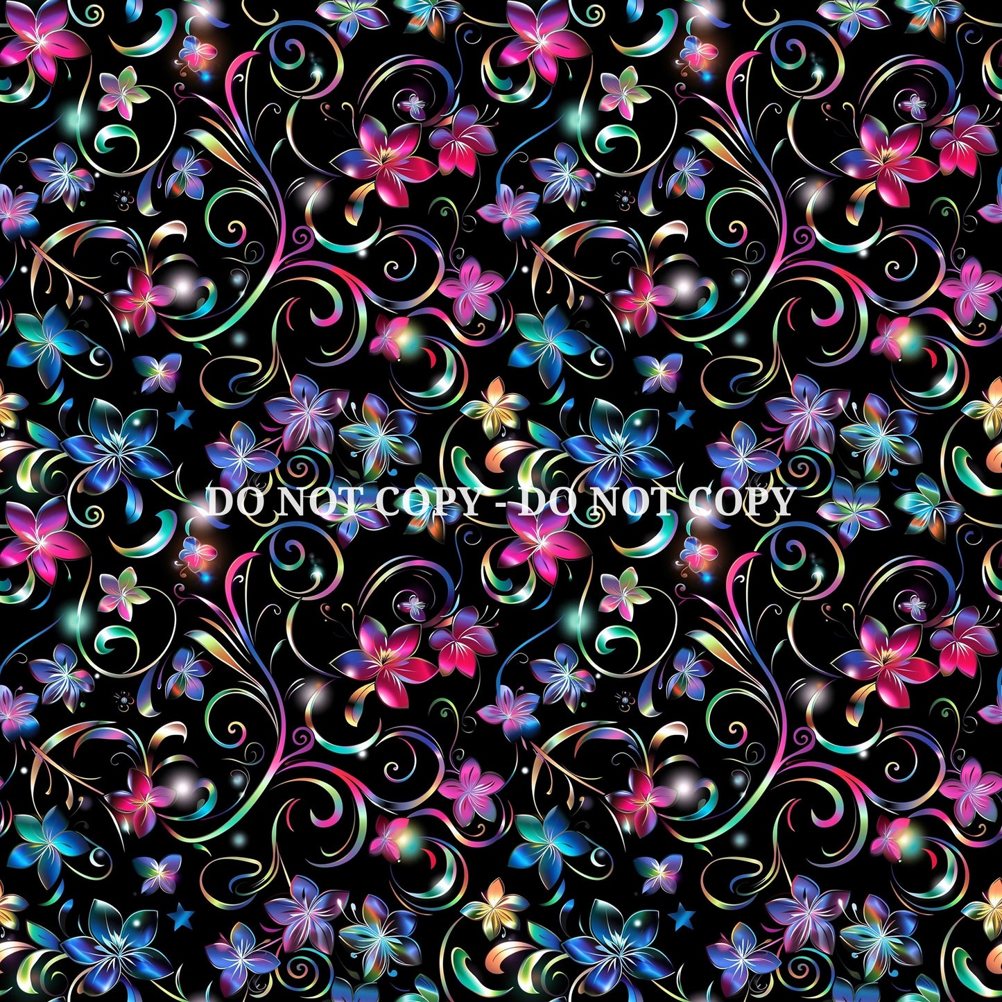 IRIDESCENT FLOWERS VINYL - MULTIPLE VARIATIONS