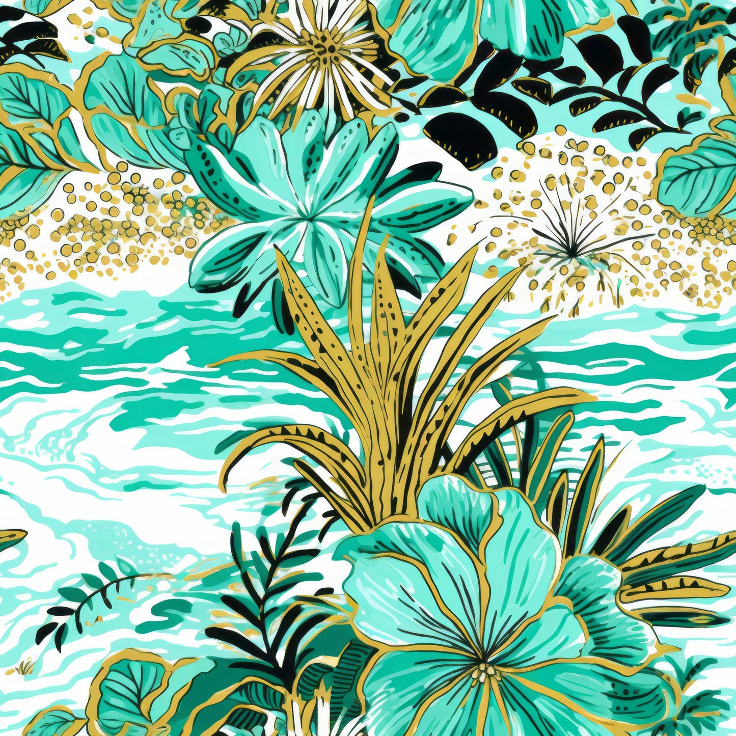 PREPPY ISLAND FLORAL - MULTIPLE VARIATIONS