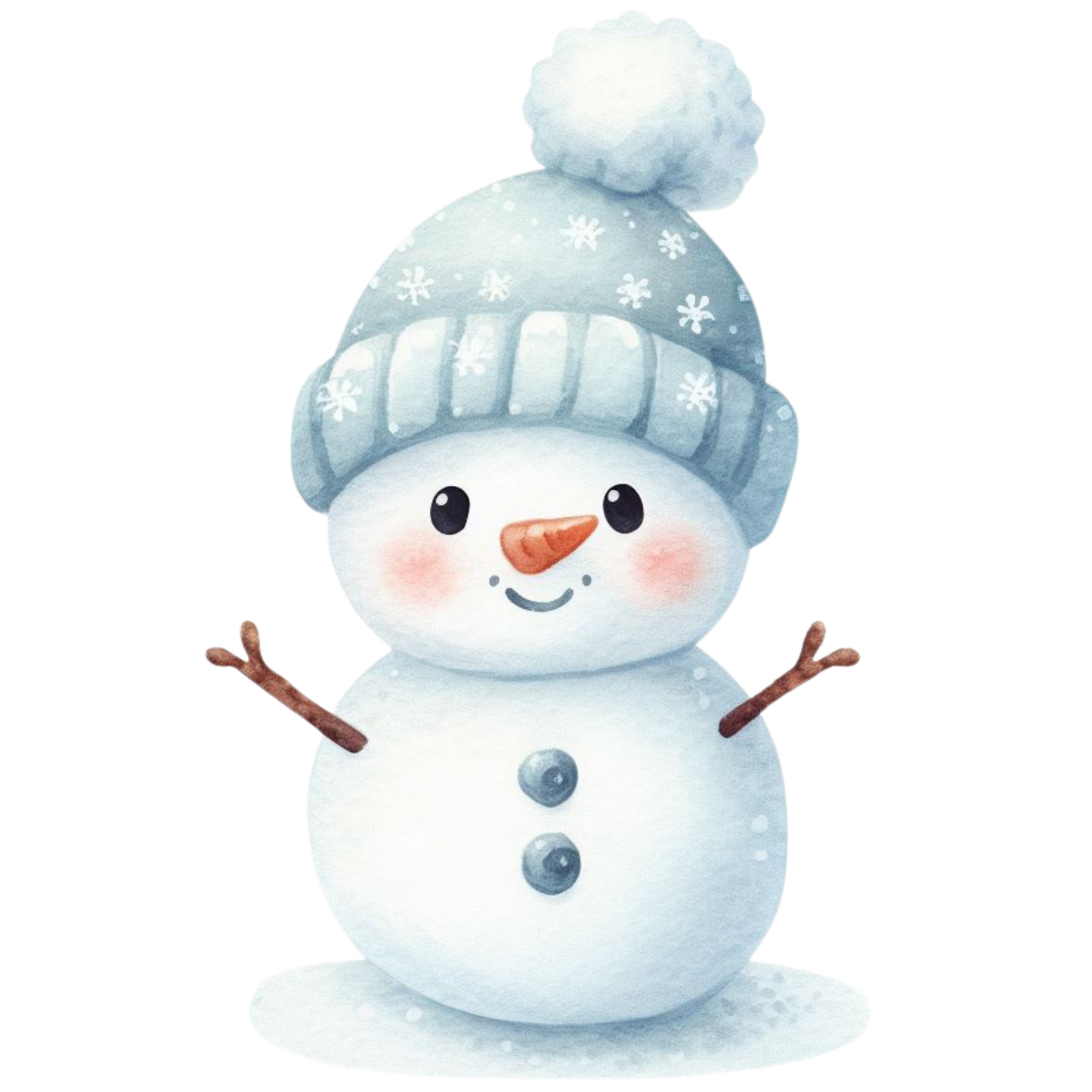CUTE SNOWMEN - Decals