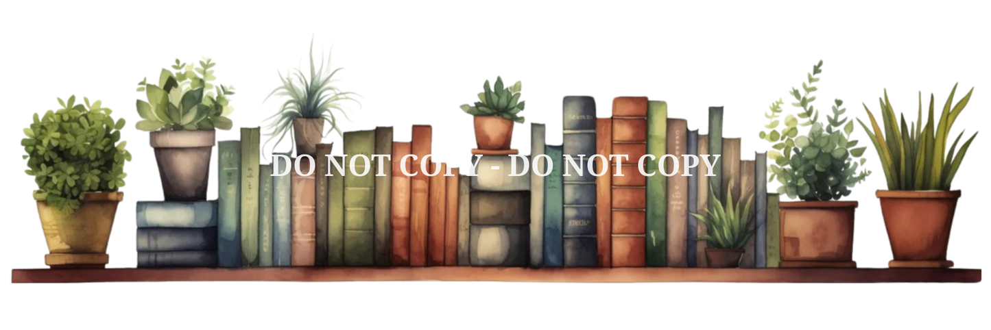 BOOK BORDERS - Decals