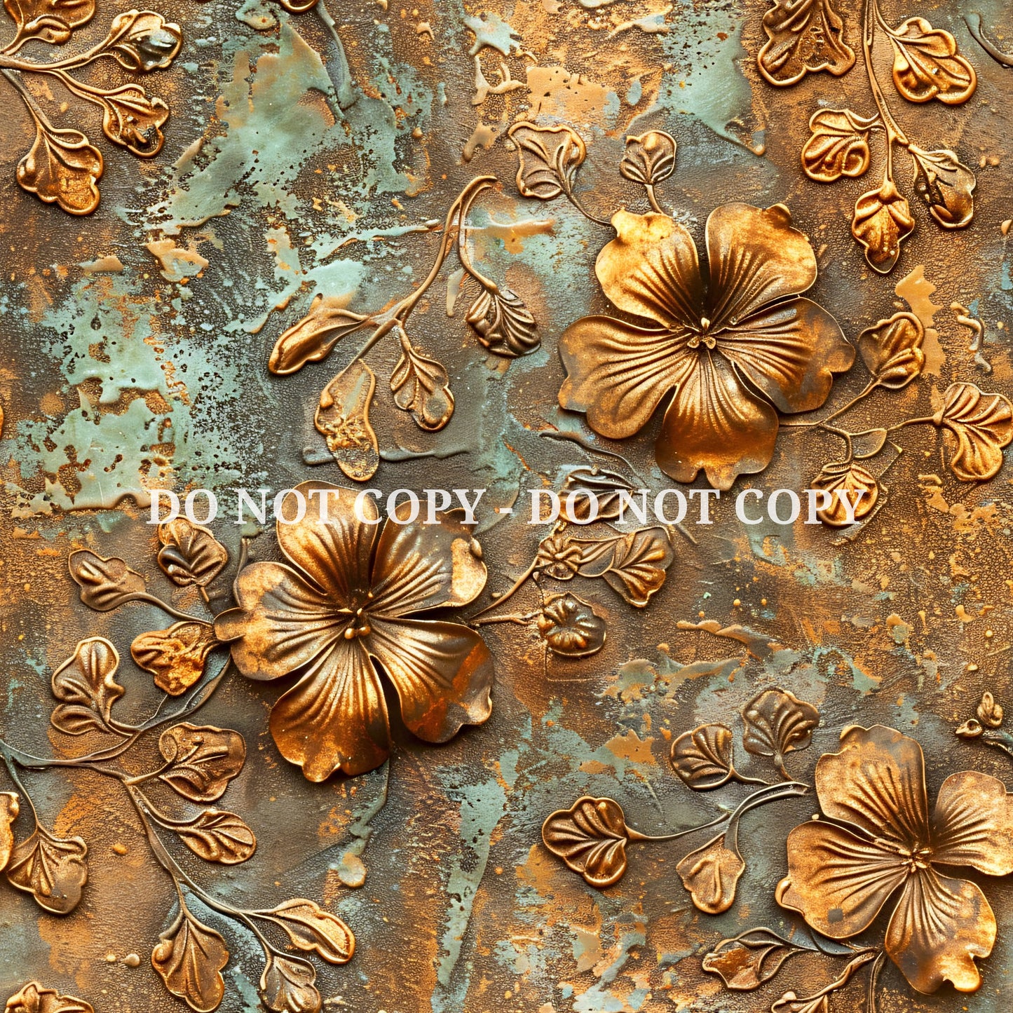 RUSTED METAL FLORAL - MULTIPLE VARIATIONS