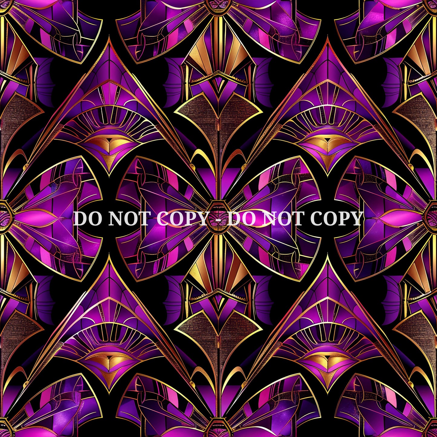 VIOLET ART DECO VINYL - MULTIPLE VARIATIONS