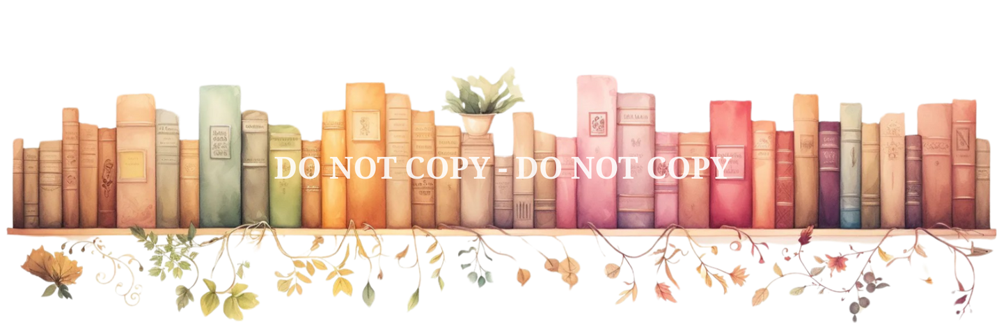 BOOK BORDERS - Decals