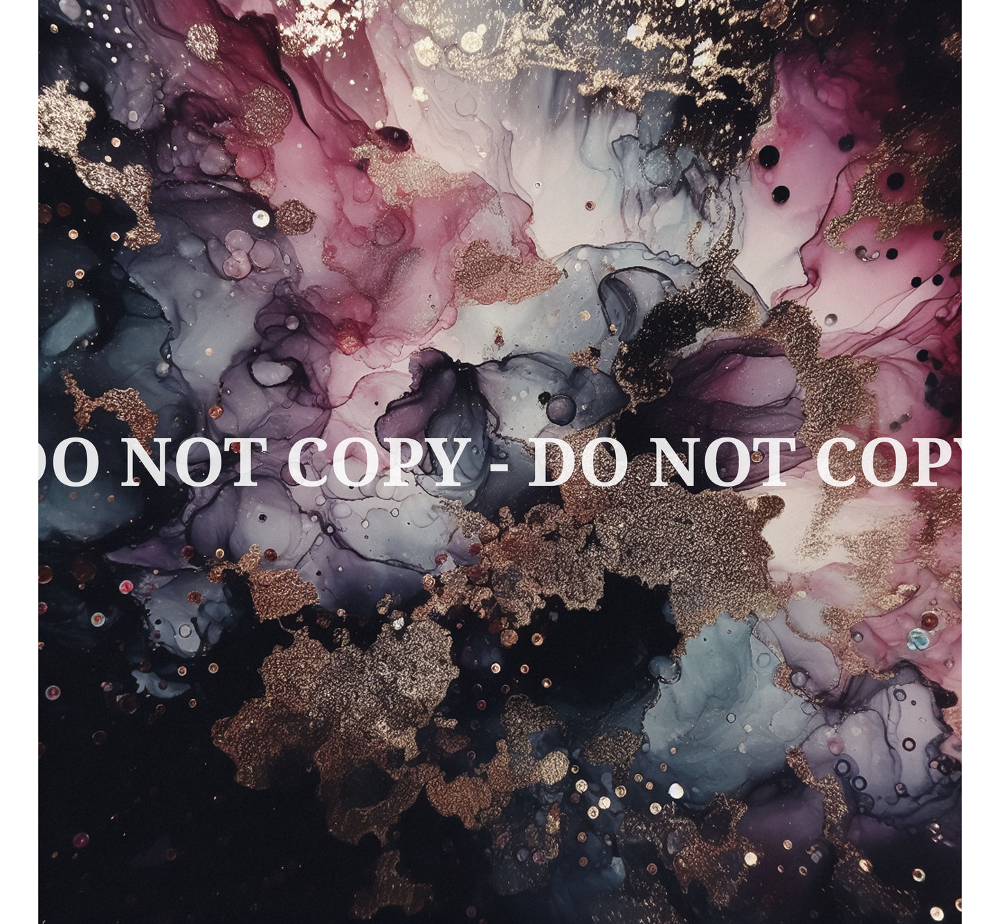 BLACK AND MAUVE ALCOHOL INK PATTERN VINYL - MULTIPLE VARIATIONS