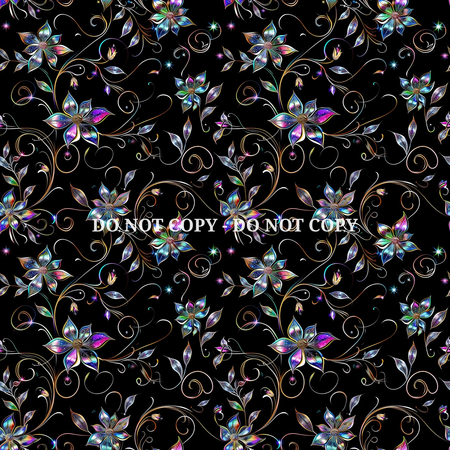 IRIDESCENT FLOWERS VINYL - MULTIPLE VARIATIONS