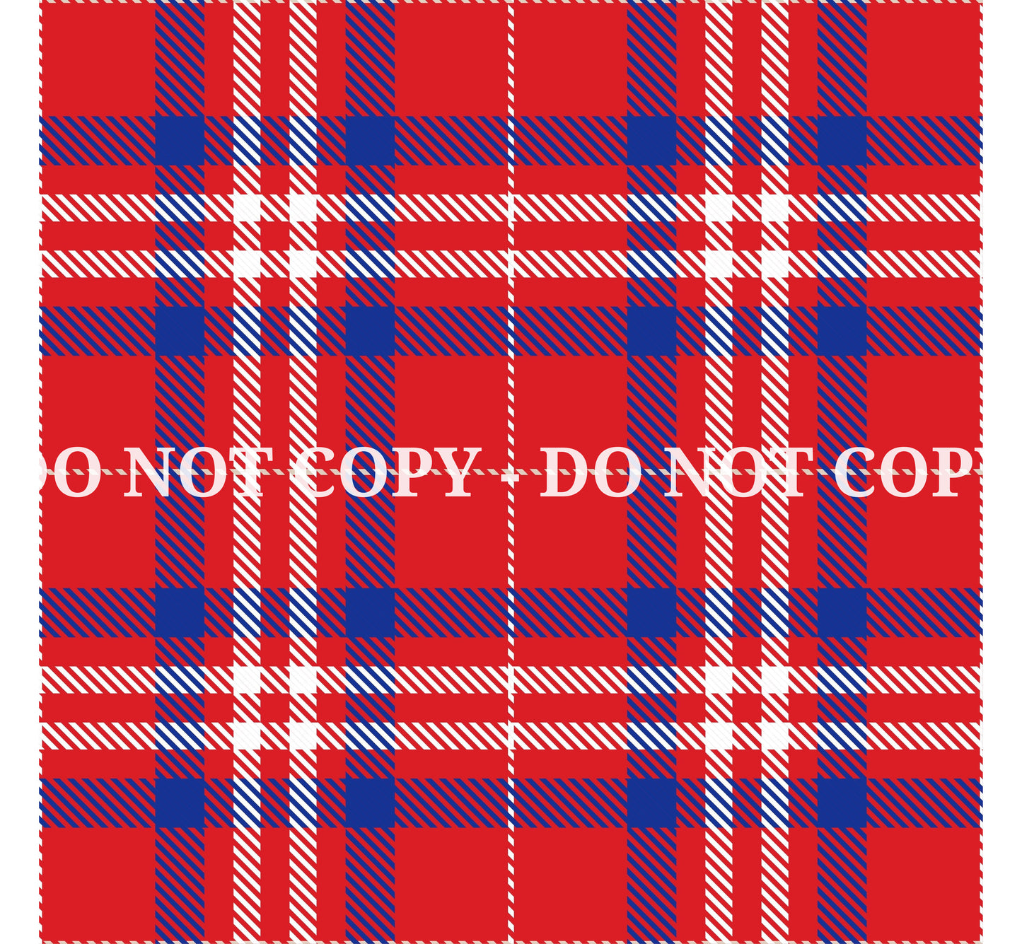 PATRIOTIC PLAID PATTERN VINYL - MULTIPLE VARIATIONS