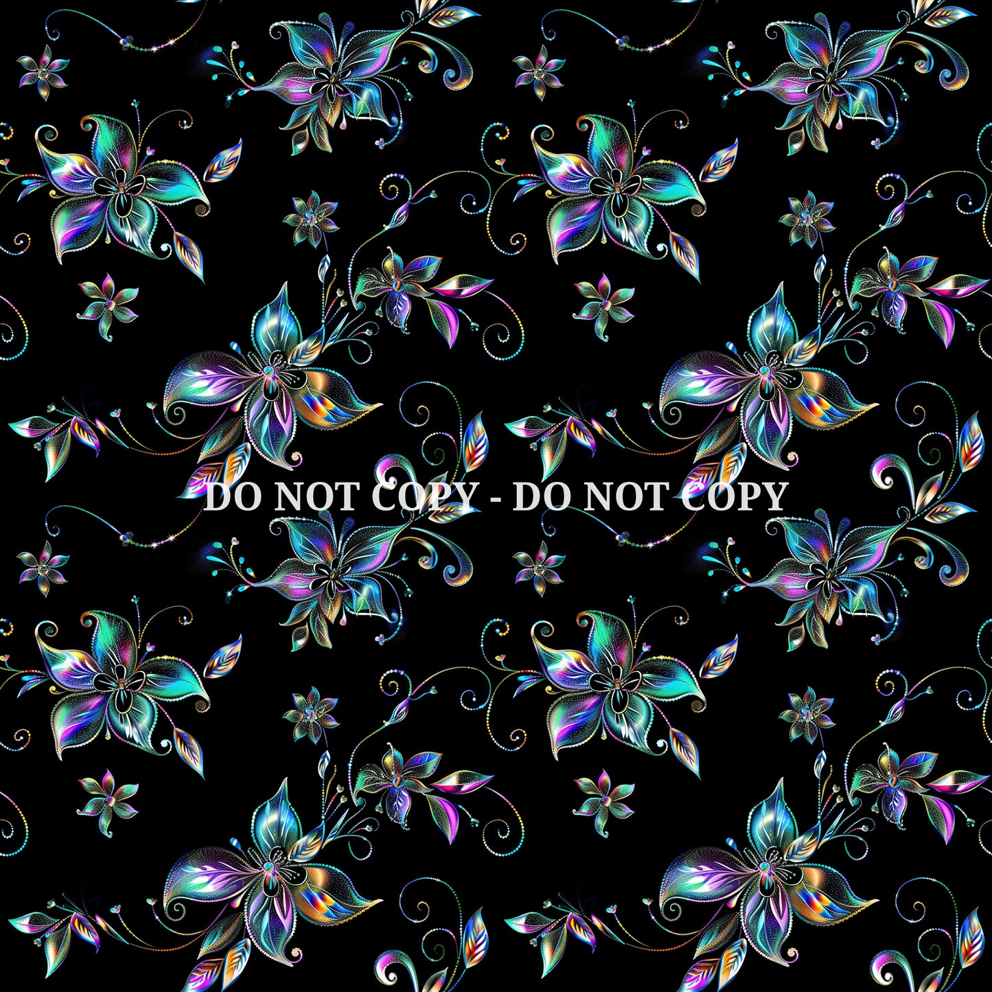 IRIDESCENT FLOWERS VINYL - MULTIPLE VARIATIONS