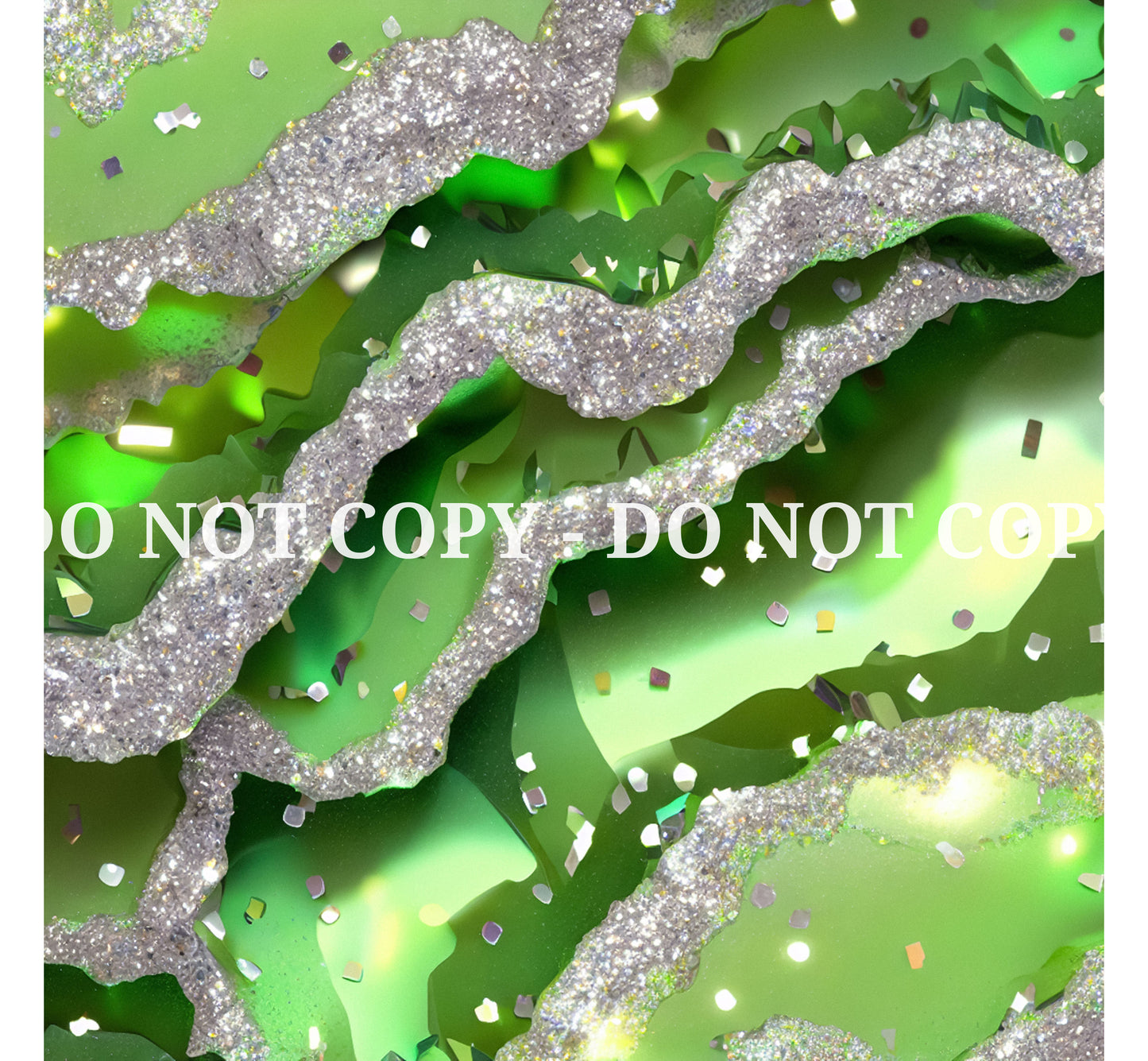 NEON GREEN AGATE PATTERN VINYL - MULTIPLE VARIATIONS