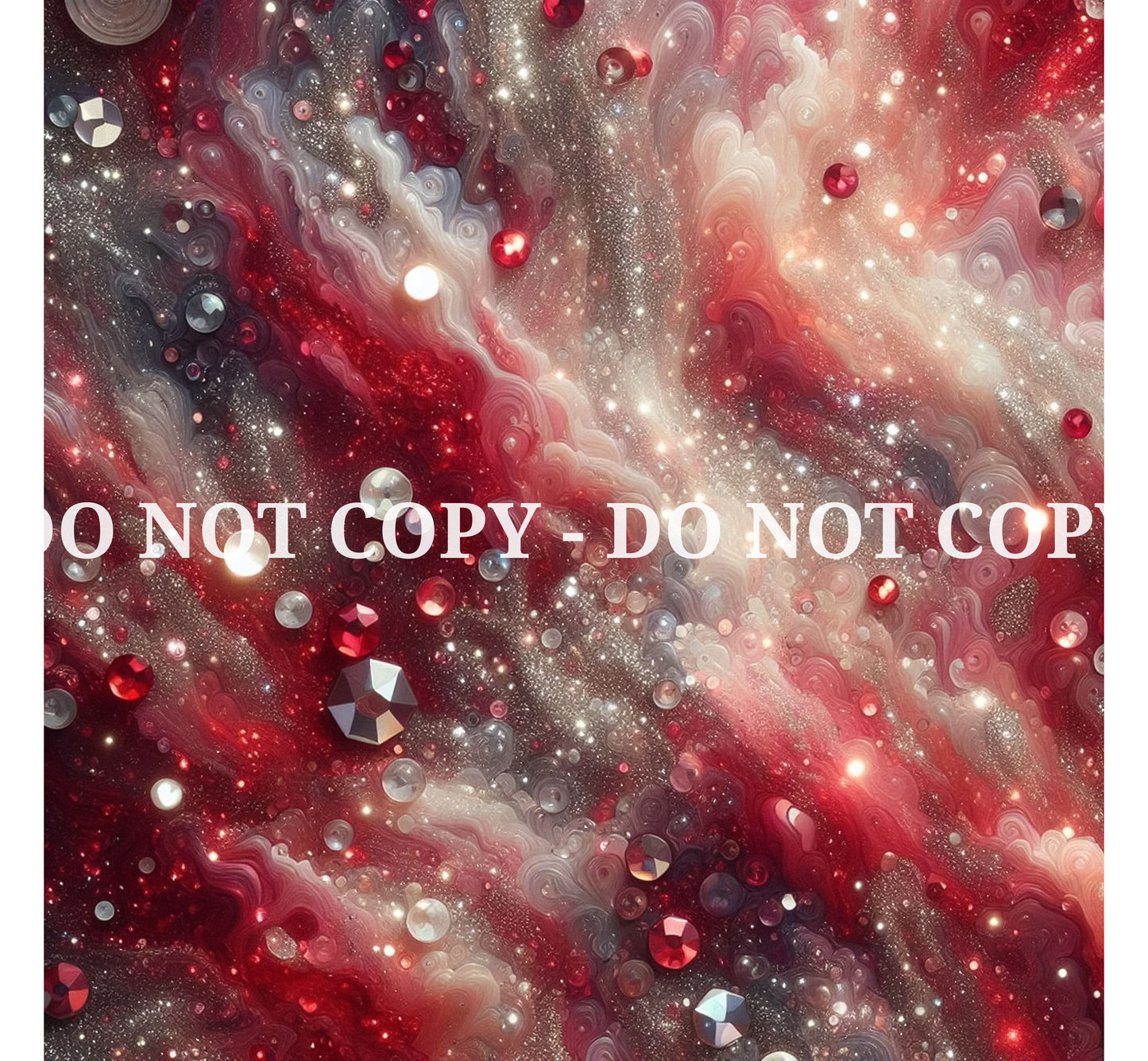 JEWELED RED AGATE PATTERN VINYL - MULTIPLE VARIATIONS