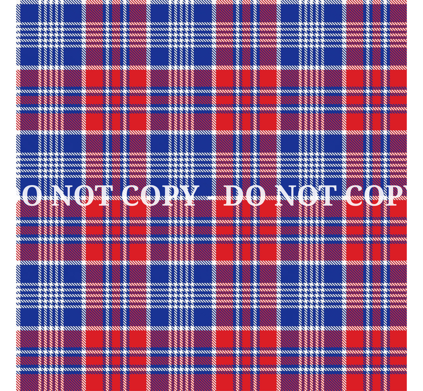 PATRIOTIC PLAID PATTERN VINYL - MULTIPLE VARIATIONS