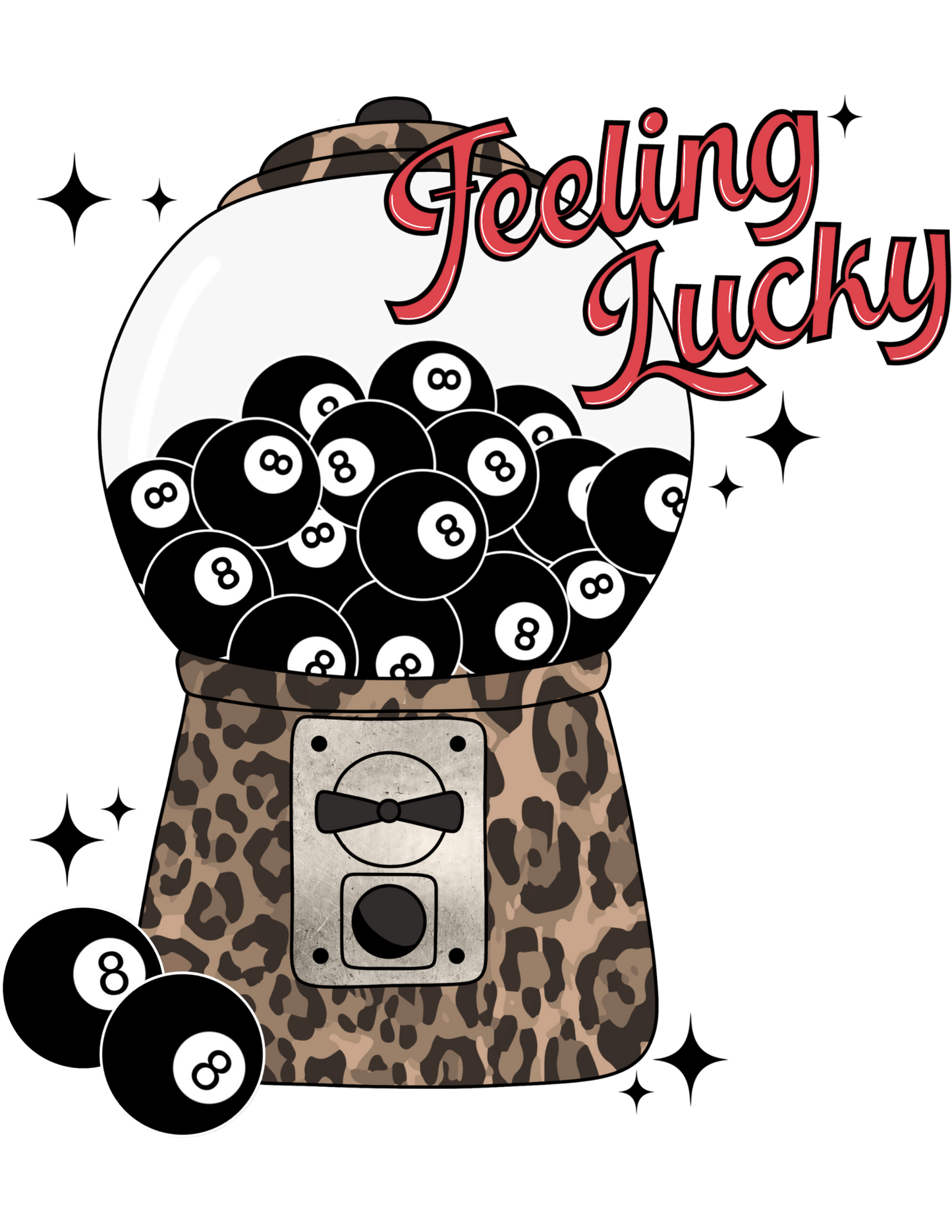 8 BALL MACHINE - DECAL