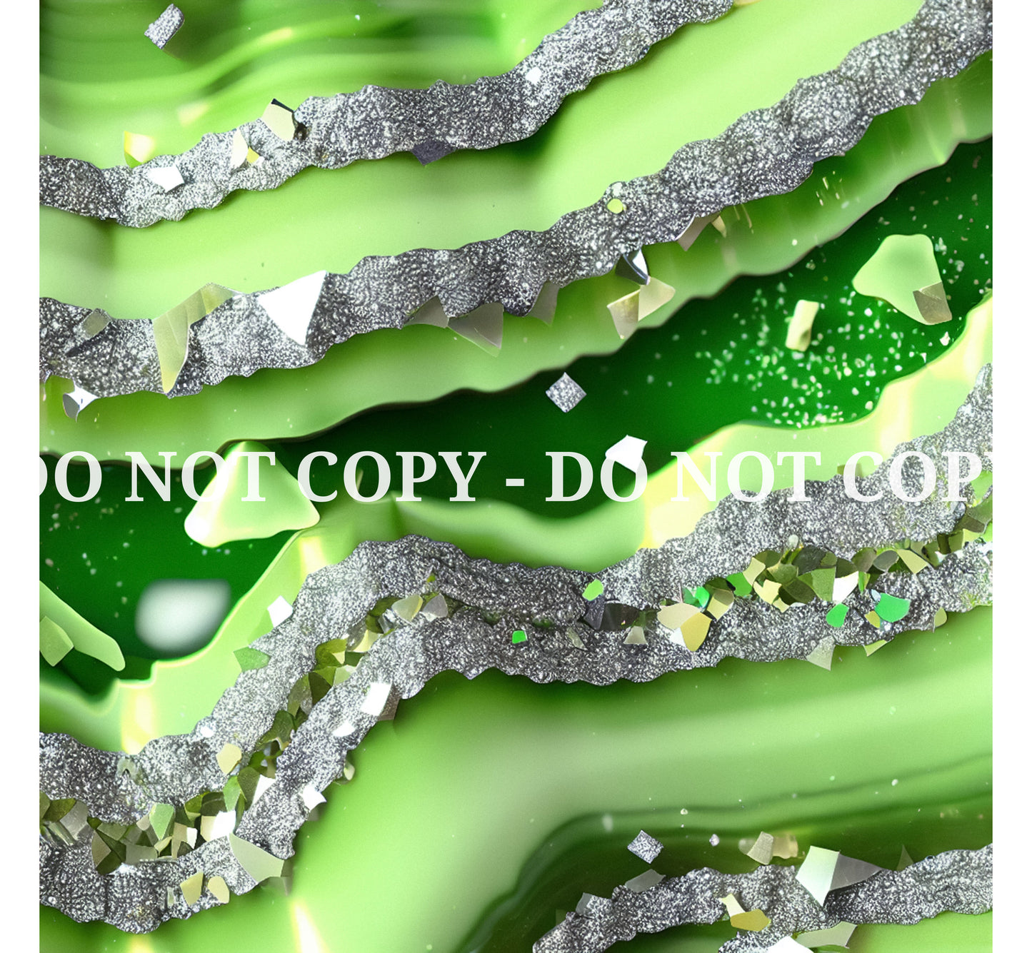 NEON GREEN AGATE PATTERN VINYL - MULTIPLE VARIATIONS