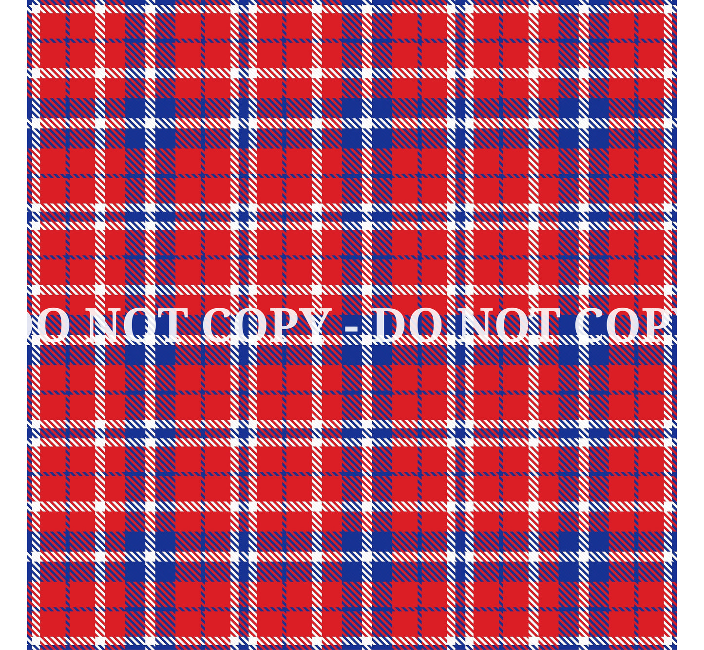 PATRIOTIC PLAID PATTERN VINYL - MULTIPLE VARIATIONS