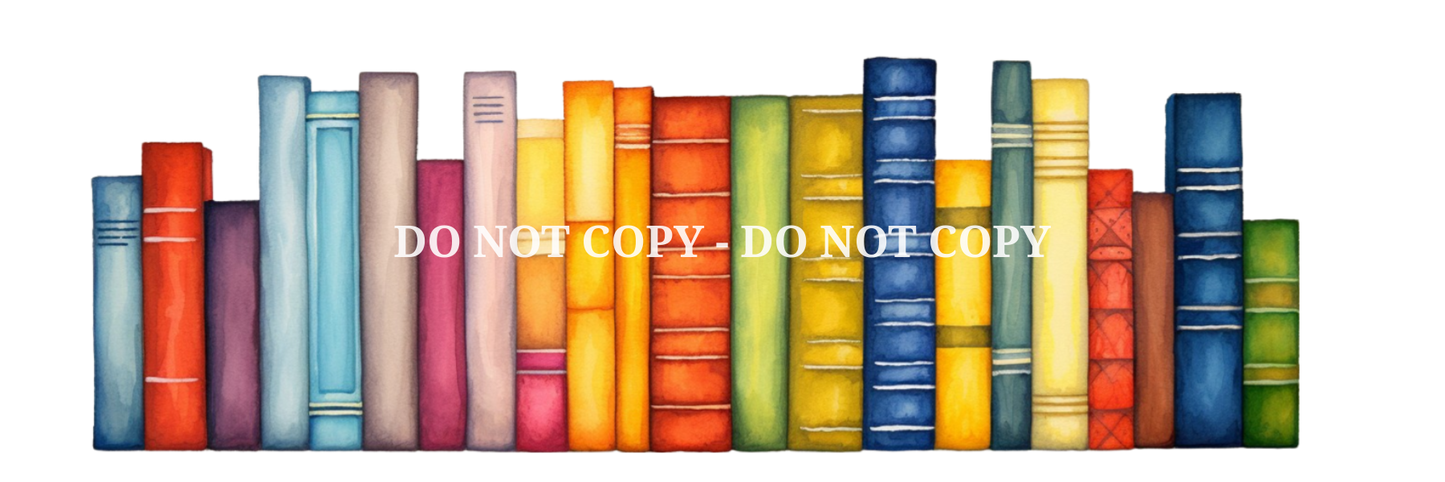 BOOK BORDERS - Decals
