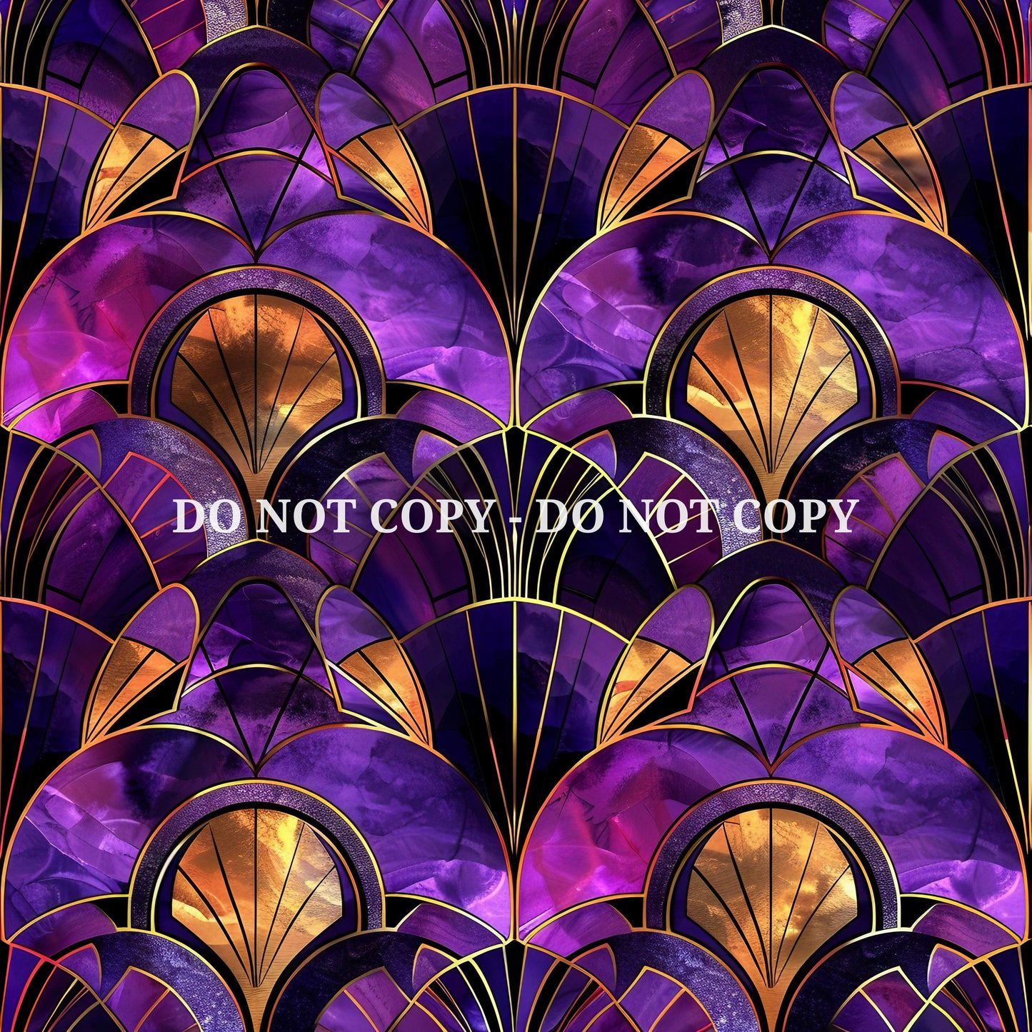 VIOLET ART DECO VINYL - MULTIPLE VARIATIONS